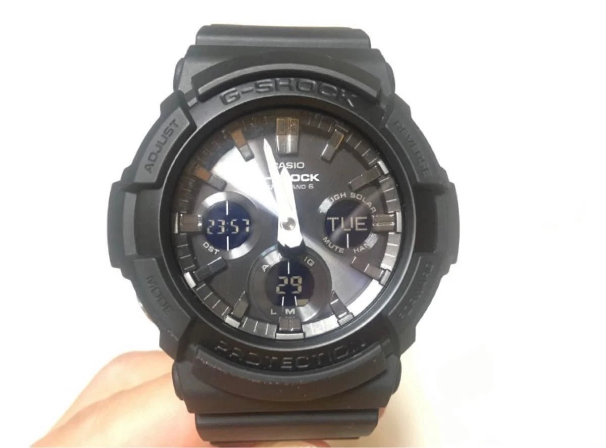 Casio G-shock GAW-100B-1AJF Analog / Digital Black (1806 | eBay