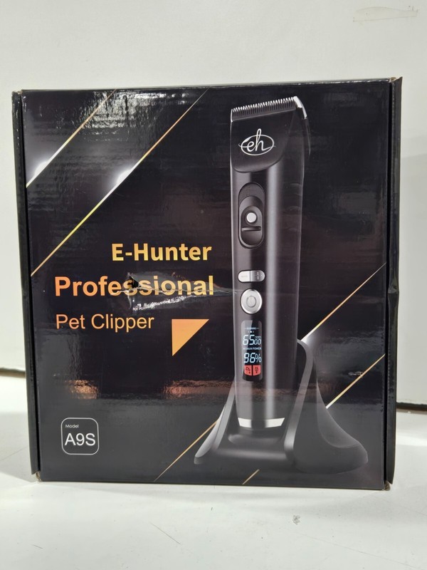E-Hunter Professional Dog Clippers Cordless Rechargeable - Pet Grooming Kit