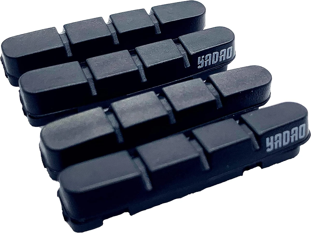 Carbon brake pads on aluminum rims hot sale