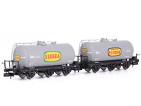 Arnold HN6613 - GüTerwagen Set Kesselwagen Elosua Renfe Ep.Iv 2-Teilig - Spur N