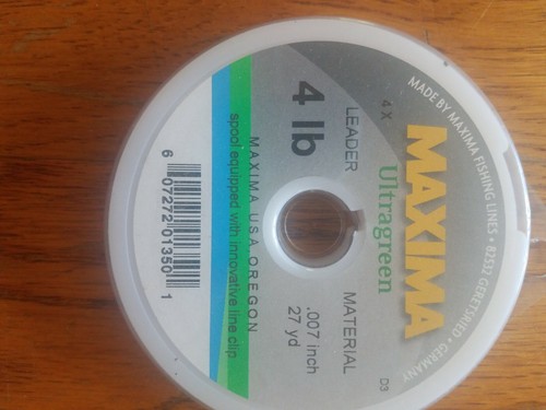 Maxima Ultragreen 4lb .007 Inch 27 Yd - Picture 3 of 8