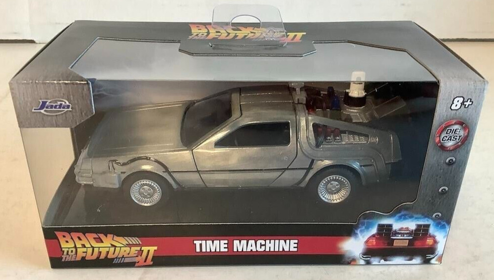 NEW Jada Toys 30541 Back to the Future 2 TIME MACHINE 1:32 D