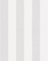 Tapete Vlies Blockstreifen Glitzer Creme Weiß Novamur Ella 6752-10 (3,74€/1Qm)