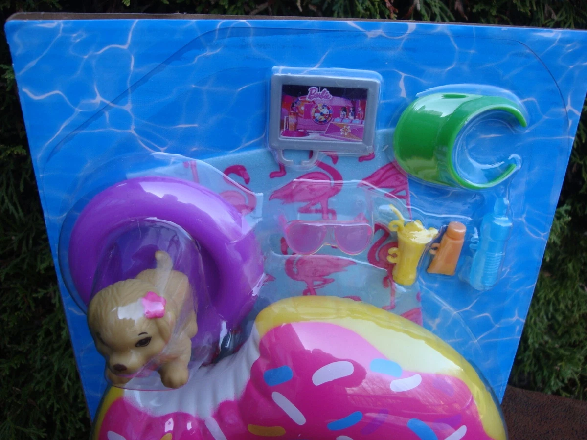 Barbie donut floaty playset sale