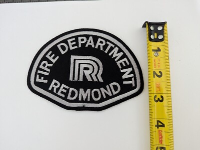 Sew On Patch Redmond Fire Department First Responders Uniform Crest