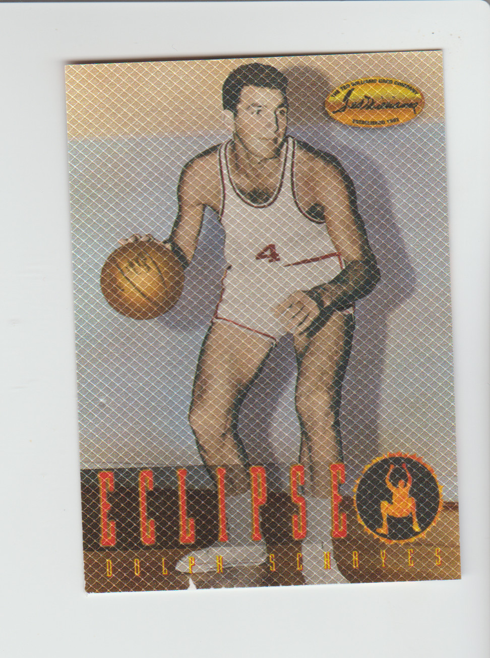 1994 Ted Williams Card Company Eclipse #EC8 Dolph Schayes, Syracuse Nationals