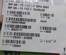 WIMA MP3R-Y2 0,047UF 20% 250V CAPACITORS QTY: 170 (U5.6B4)      