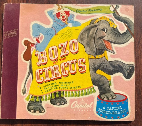 LP BOZO AT THE CIRCUS