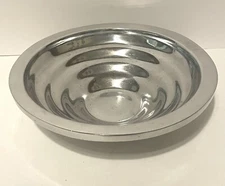Holland Boone Polished Pewter Graduated Bowl 7 Inch Diam Good Used Condition