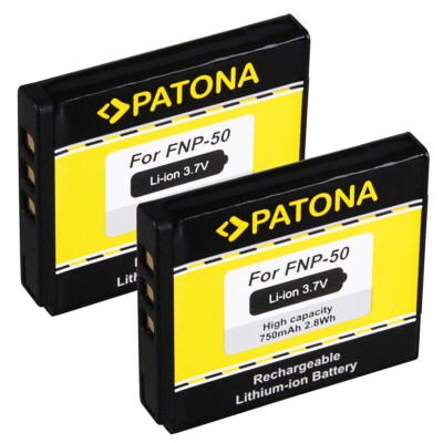 2 x Akku Kodak EasyShare M1033, M1093, V1073, V1233, V1253, V1273 - Klic-7004