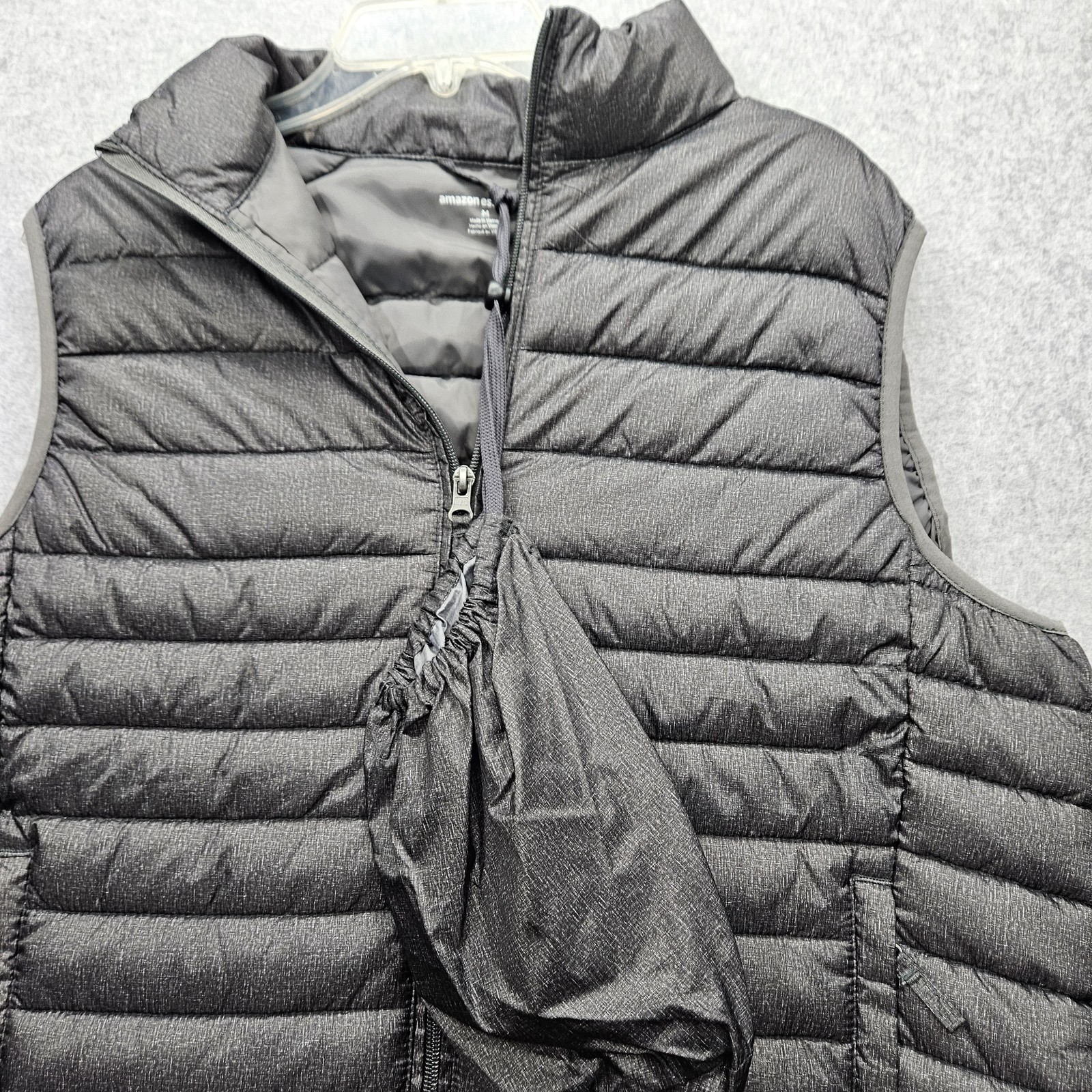 Amazon Essentials Men's Medium Gray Sleeveless Pa… - image 4