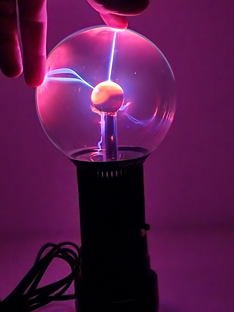 その他 RadioShack ILLUMA STORM Vintage Radio Shack Illuma Storm Lightning Ball Globe Lamp