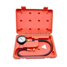 100PSI +Case TU-12 Engine Oil Pressure Tester Meter Pressure Gauge Test Tool Kit