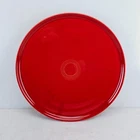 PIZZA TRAY PLATE scarlet red FIESTAWARE FIESTA 12" NEW