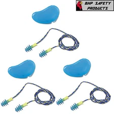 HOWARD LEIGHT FUS30-HP FUSION REUSABLE EAR PLUGS CORDED IN HEARPACK (3 PAIR)