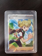 barry trainer pokemon card value Barry 167/172 - Brilliant Stars - Ultra Rare Pokemon Card main image 1