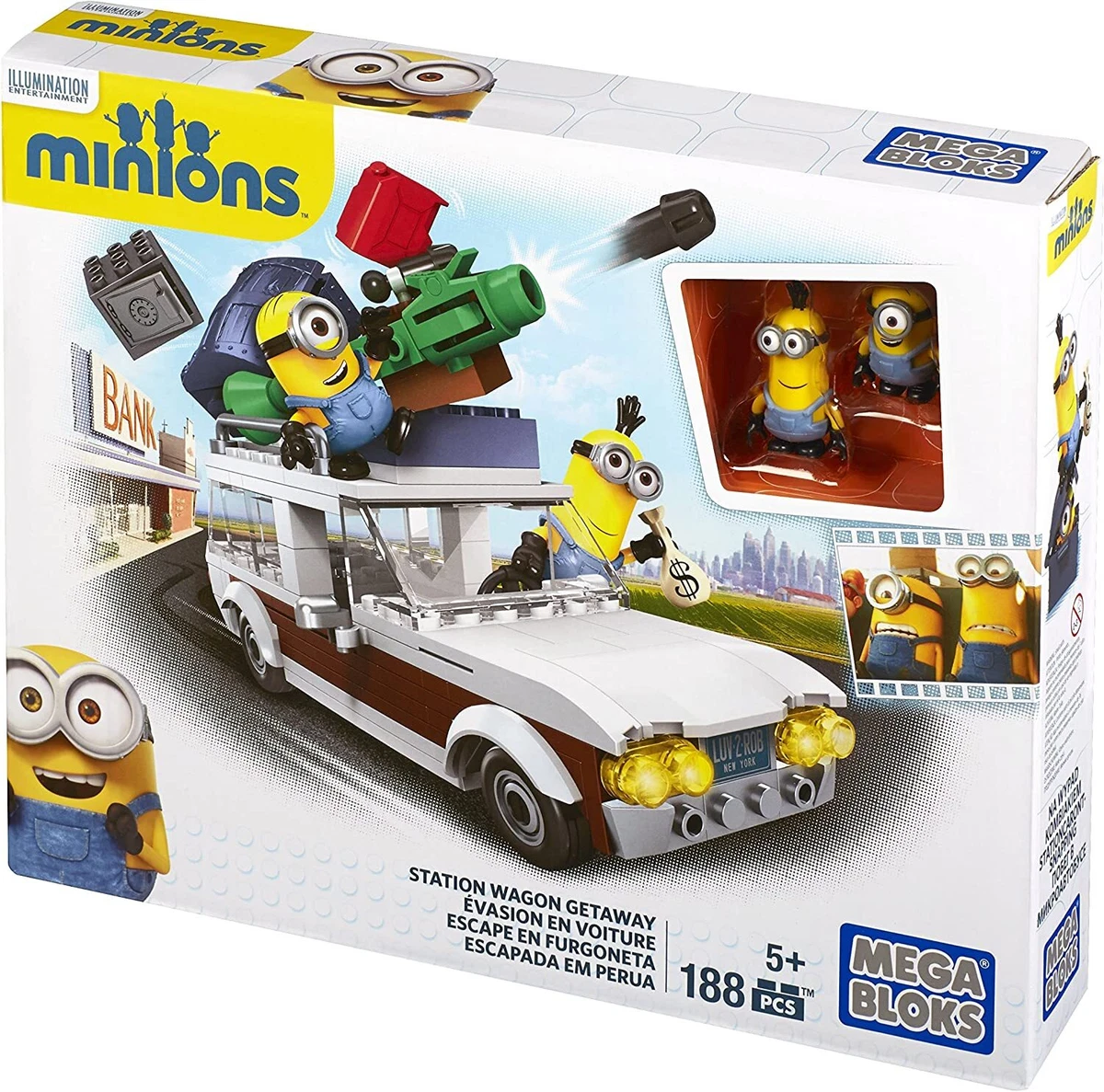 Minions lego mega bloks sales