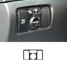 Carbon Fiber Interior Power Mirror Switch Cover Trim For Acura TL 2004-2008