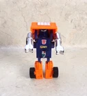 VIntage G1 Transformers HUFFER autobot mini car toy Hasbro Takara orange