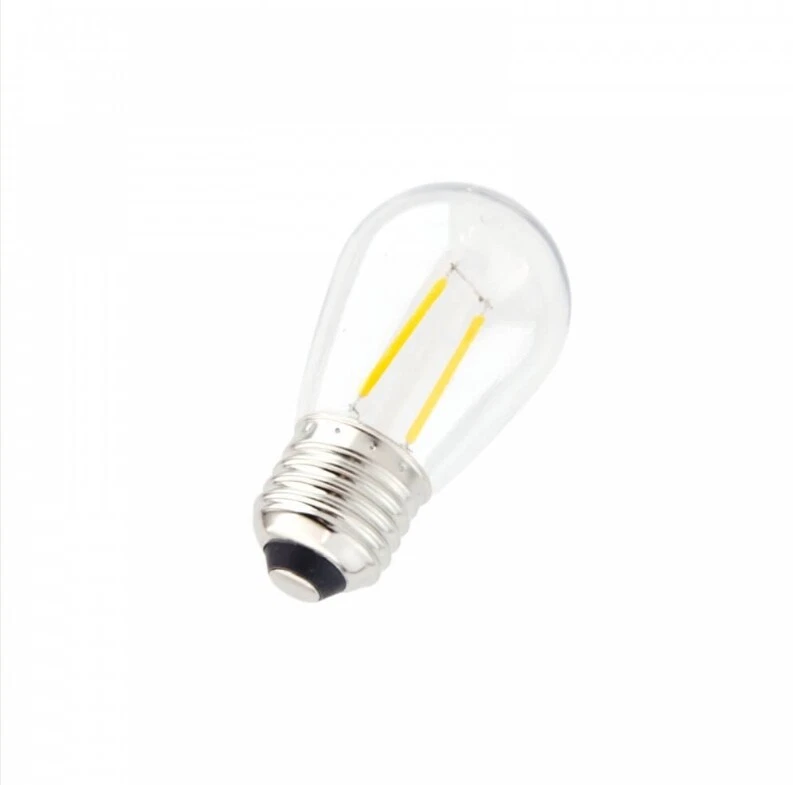 Set 10 Lampadine Led con Connessione E27 e Rivestimento in Vetro In Tono Caldo - Immagine 3 di 4