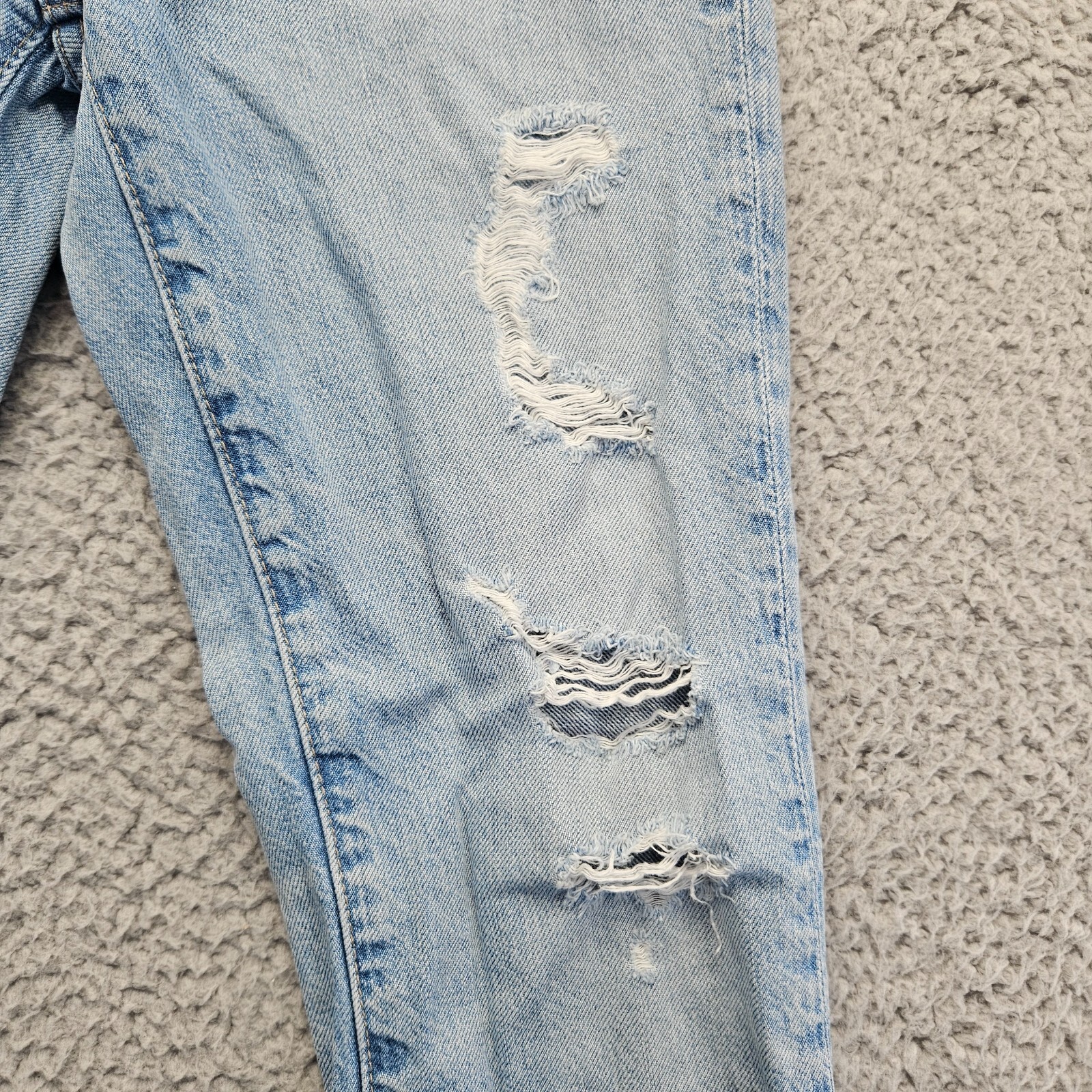 Adriano Goldschmied Jeans Womens 23R The Isabelle High Rise Straight Crop thumbnail 4