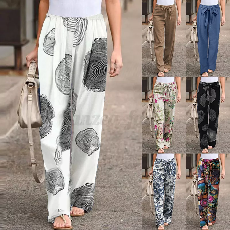 Elastic deals palazzo pants