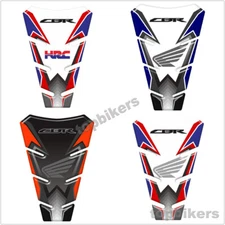 Motorcycle 3D Gel Fuel Tank Protector Pad Decal Sticker For CBR HRC WING Racing
