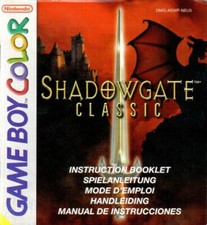 Shadowgate Classic Nintendo Game Boy Color Tested Cosmetic Flawed Authentic