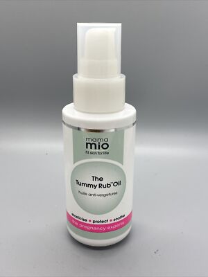 Mama Mio The Tummy Rub Oil Omega-Rich Elasticising Oil 120ml/4.1oz.