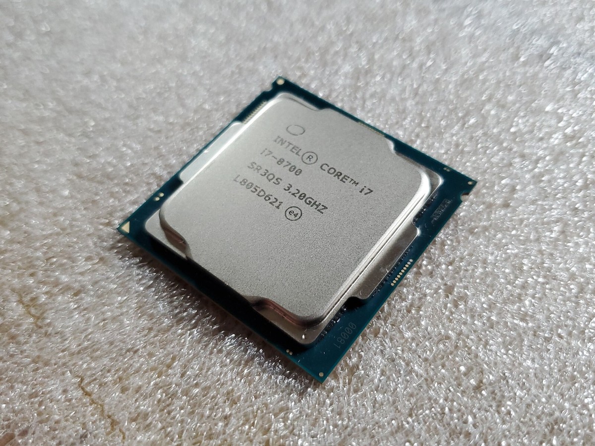 CPU Intel Core i7-8700 SR3QS Intel Core i7-8700 8th Gen 3.2 GHz 12MB cache SR3QS CPU