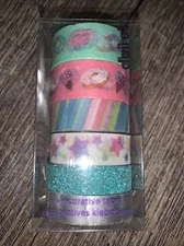 Claire’s donut star rainbow glitter decorative washi tape arts craft 