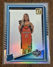 2025 WNBA Donruss 94 Kiki Iriafen RC Silver Holo - Washington Mystics