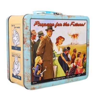 Fallout Vault-Tec ''Prepare For The Future'' Retro Metal Lunchbox