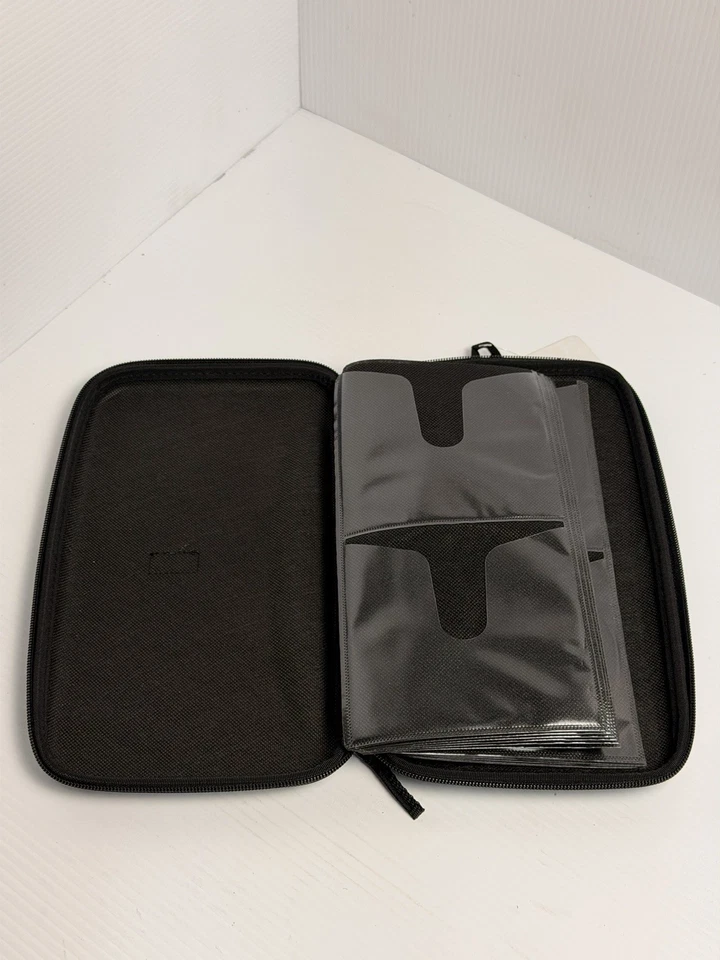 Case Logic 48 CD/DVD Game Wallet Storage Binder Black Zippered Hard Shell Case - Image 4 of 4