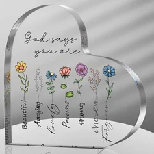 Gerrii Christian Gifts for Women Inspirational Religious multicolor 