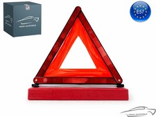 ORIGINAL VEGO WARNDREIECK NOTFALLDREIECK PANNE WARNSIGNAL ROT E57 DIN AUTO PKW