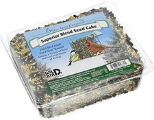 Pine Tree Farms Superior Blend Wild Bird Seed Cake 2lbs 01371