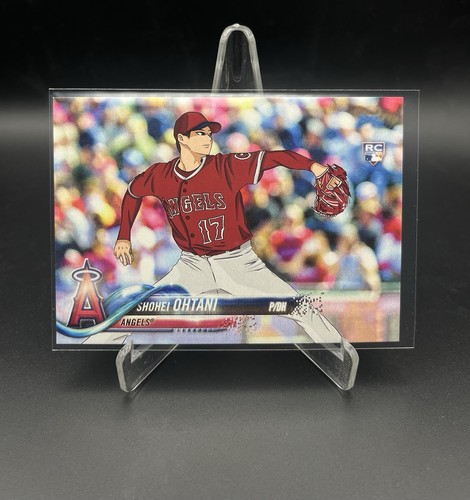 2018 Topps Shohei Ohtani Rookie #700 Los Angeles Angels RC Anime Custom Card