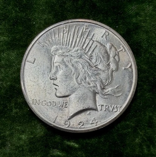 1924-S Peace Silver Dollar Uncirculated