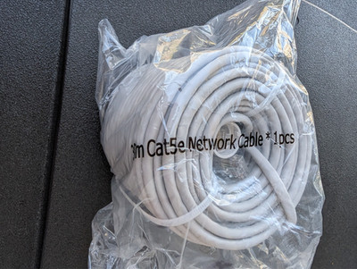 CAT5E Cable 100ft /30m LAN Network Security Video Camera Ethernet RJ45 CAT5