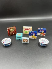 MIni Brands DESSERT TREAT FOOD Lot Barbie Dollhouse Zuru- 8 Items Snacks
