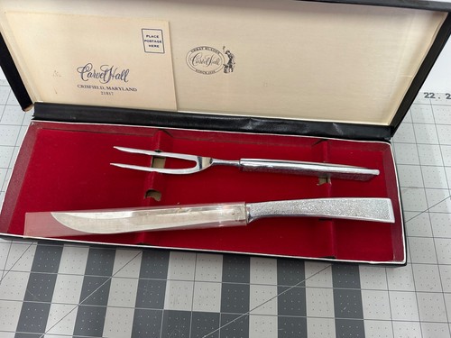Carvel Hall Great Blades Since 1895 Edelstahl Fleischgabel Messer Tranchierset - Bild 3 von 5