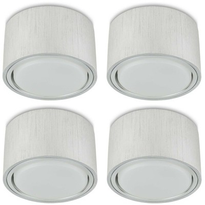 LED Aufbaustrahler Aufbauleuchte Deckenleuchte Aufputz Aufbauspot Alu 8W 230V