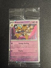 Alakazam Holo Pokémon TCG Card 082/167 Twilight Masquerade Promo, Sealed