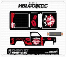 '83 CHEVY SILVERADO Custom WaterSlide Decal for hot wheels 1/64