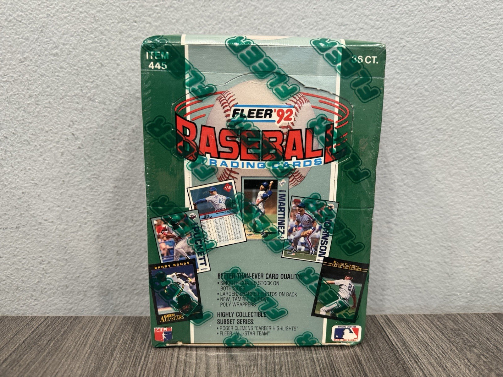 1992 Fleer Baseball Sealed 36 Ct Box