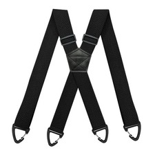 Heavy Duty Elastic Suspenders for Men Trouser Pants Braces Strap Work Belt
