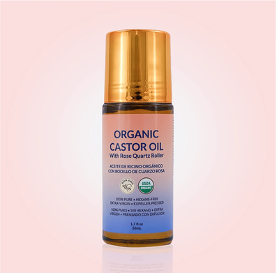 #ad Organic Castor Oil Cold Pressed hexane free Roll on Natural Pure 1.7 Oz 50 ml $19.99