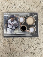 2023 Topps Museum Collection - Single-Player Primary Pieces Quad Relics Jeff...