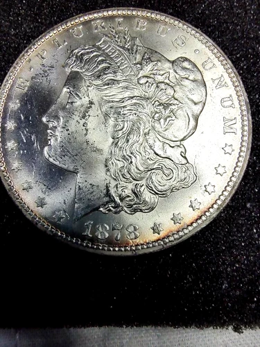 1878-cc Morgan Silver Dollar Gem BU